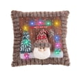 thumbnail image 3 of Funda de almohada navideña ligera para sofá cama y festival. Papá Noel, 3 of 9