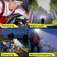 thumbnail image 3 of LNGOOR LED Headlamp Flashlight  2 Pack USB Rechargeable Wide Beam Headlight  Motion Sensor Head Lamp  Adjustable Headband Waterproof Head Torch for Running  Camping  Hiking, 3 of 7