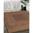thumbnail image 3 of Ahgly Company Machine Washable Indoor Rectangle Traditional Peru Brown Area Rugs, 6' x 9', 3 of 7