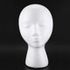 thumbnail image 2 of Foam Mannequin Wig Head Display Hat Cap Wig Holder White Foam Head, 2 of 5