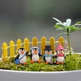 thumbnail image 4 of Cute Penguin Figurines Ocean Animal Playset for Cake Toppers and DIY Crafts Figurine Dolls Action Figures for Kids, 4 of 8