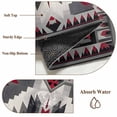 thumbnail image 6 of 2'x6' Rug Runners for Hallways Kitchen, Red Grey Boho Non Slip Entryway Beside Floor Carpet Runner, Geometric Ethnic Abstract Retro Washable Laundry Room Bedroom Throw Rugs Mat for Family Pet, 6 of 8
