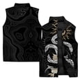 thumbnail image 4 of Chaleco de invierno sin mangas para hombre, chaqueta de moda para hombre, camiseta sin mangas de algodón con estampado de escorpión y araña, ropa de calle Harajuku para hombre, 4 of 4