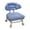 Blue, variant on Abbracc Clouds Low Rolling Stool Chair Decor for Bedroom Drawing Room Home Furniture Dark Green
