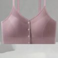 thumbnail image 3 of Bixock Sport Bra for Women Wireless Bra Plus Size Bra Thin Cups Side Coverage Wide Straps Comfortable Everyday Women Under Wear, 3 of 6