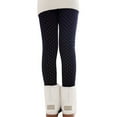 thumbnail image 3 of Yuanyu 2-12T Girl Leggings Footless Fleece Lined Warm Winter Leggings Skinny Tights Stretchy Printing Full Length Legging Pants, 3 of 8