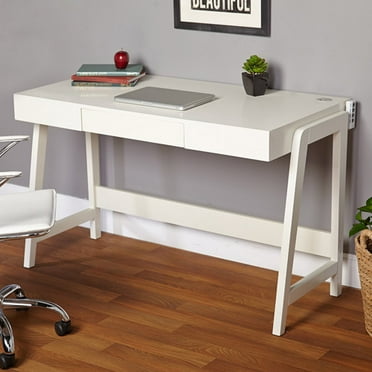 Parsons Desk with Drawer, Multiple Colors