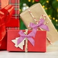 thumbnail image 2 of Christmas Tree Ornaments 50-Piece Magic Wand Set With Pre-Tied Satin Ribbon Bows In Red Green Gold White, 2 of 6