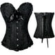 thumbnail image 4 of Corsé para mujer, corsé para mujer con cordones Fajas de encaje para mujer Mono de encaje Faja Calidad en la que puede confiar, 4 of 7