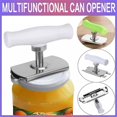 thumbnail image 2 of Adjustable Jar Opener, Stainless Steel Lids Off Jar Opener, Bottle Opener, Can Opener, 2 of 5