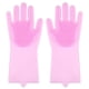 thumbnail image 2 of Dish Cleaning Gloves Dishwashing Gloves Cleaning Gloves Silicone Gloves With Bristles Waterproof Splashproof Oil Proof Soft Elastic Kitchen Dishwashing Silicone Cleaning GlovesPink ANGGREK Otros, 2 of 5