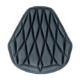 thumbnail image 1 of Motorcycle Seat Cushion with Shock Absorption & Waterproof Design - Black, 1 of 1