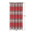 thumbnail image 5 of Red Christmas Striped Pattern Shower Curtain 36"x72" ,Bathroom Decorative Shower Curtains Set with 12 Hooks,Modern Waterproof Washable Shower Curtain, 5 of 6
