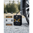 thumbnail image 2 of Compresor De Aire Portatil Para Auto Amarillo Fase Eléctrica Monofásica Frecuencia 150 Belug, Negro, 2 of 5