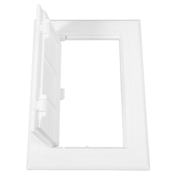 OUNONA 1Pack PVC Air Duct Inspection Panel for Indoor Air Quality Improvement 6.80X4.83X0.86In