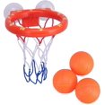 thumbnail image 3 of Mini aro de baloncesto, divertido aro de baloncesto para baño, juguete de baño, mini ventosa de baloncesto, Dunker para baño, juguetes para bebés, bañera para bebés, juguetes de agua (3 bolas) Ormromra LN-0914, 3 of 7