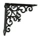 thumbnail image 3 of Soporte decorativo para estante, soporte de estantería de metal estilo vintage para montaje en pared, ideal para garaje, cocina y hogar. M, 3 of 8