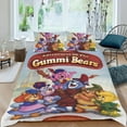 thumbnail image 2 of Aventuras de los Osos Gummi Conjunto de sábanas temático, trío de piezas, cómodo y amigable con la piel, diseño único, regalo de decoración para el hogar para familiares, amigos y fans,173cm *218cm, 2 of 6