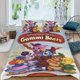 thumbnail image 2 of Aventuras de los Osos Gummi Conjunto de sábanas temático, trío de piezas, cómodo y amigable con la piel, diseño único, regalo de decoración para el hogar para familiares, amigos y fans,140cm *210cm, 2 of 6