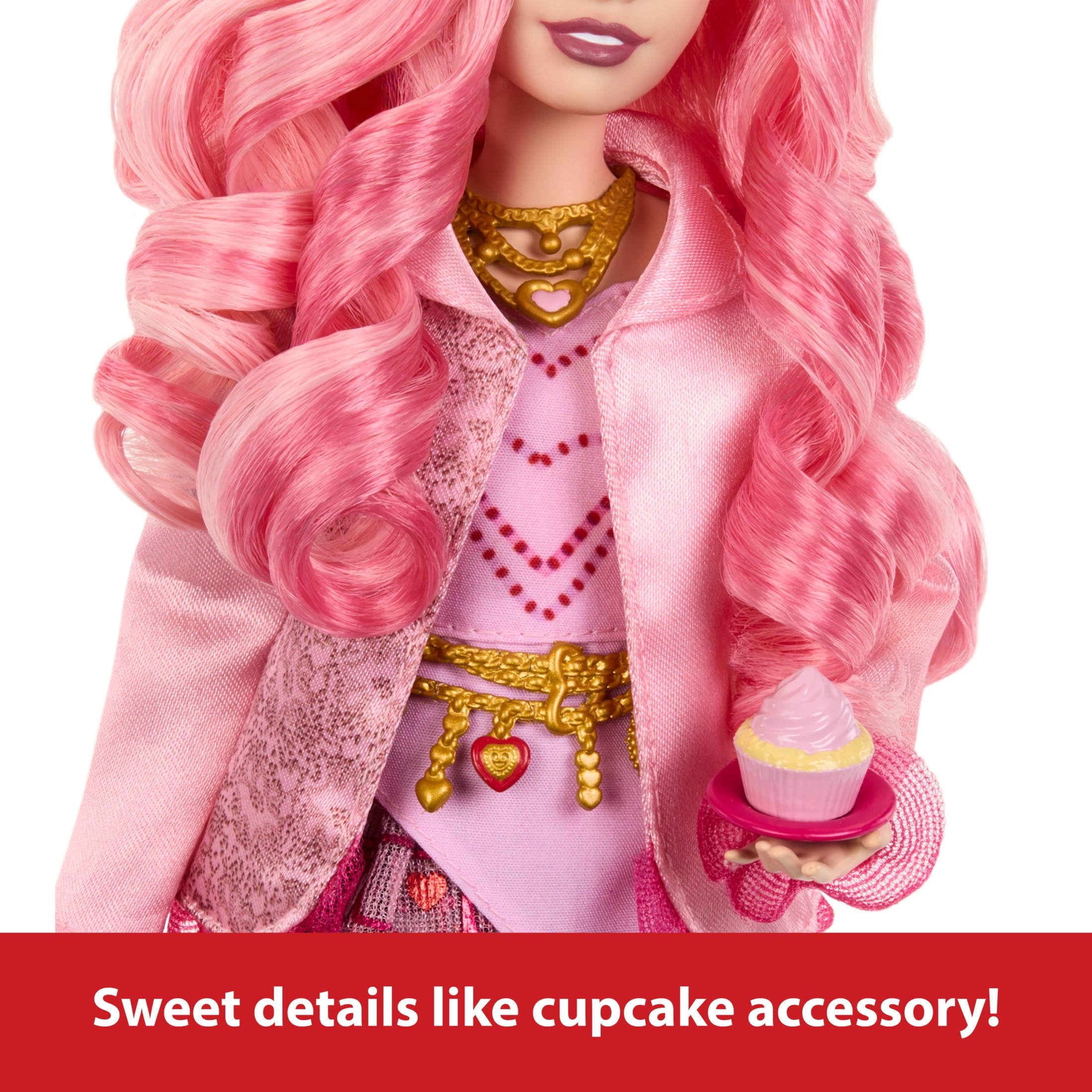 Disney Descendants: The Rise of Red Fashion Doll & Accessory  Bridget, Young Queen of Hearts  (图3) Disney Descendants: The Rise of Red Fashion Doll & Accessory  Bridget, Young Queen of Hearts  (图3)