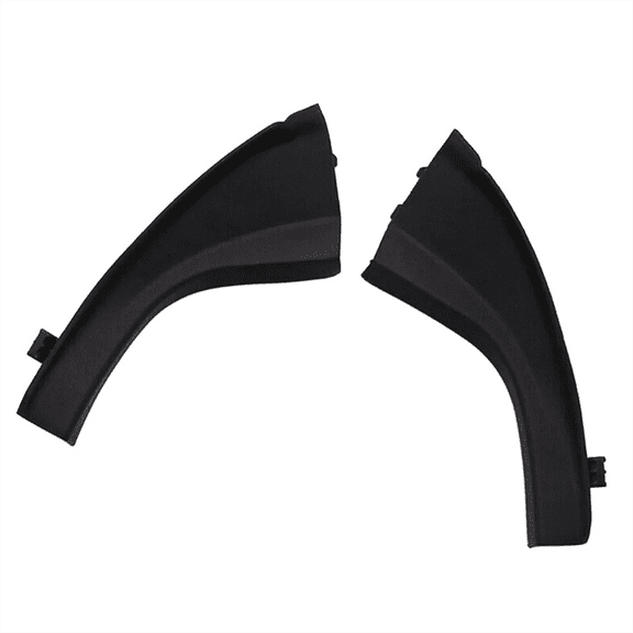 Furulu 1 Pair Front Wiper Side Cowl Extension Cover Trim Fits For Toyota RAV4 2006-2012