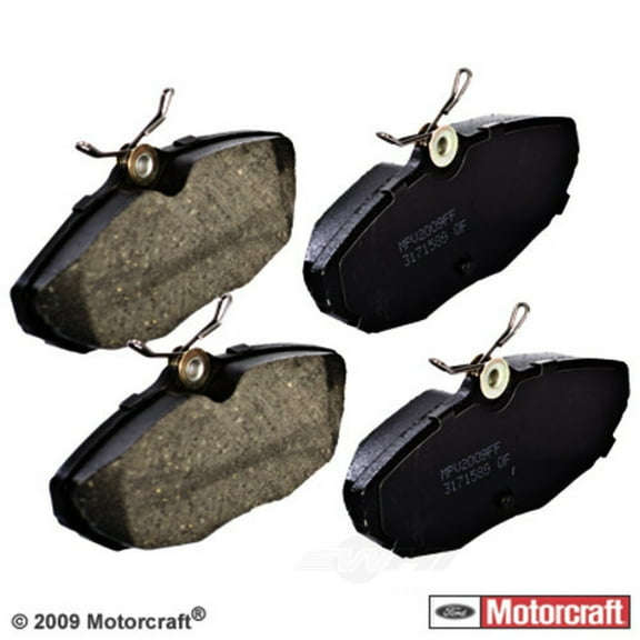 Motorcraft Disc Brake Pad Set BR-1278 Fits select: 2002-2005 FORD THUNDERBIRD, 2000-2006 LINCOLN LS