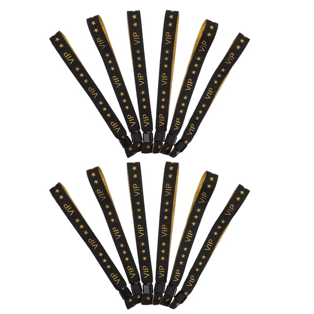50 pulseras VIP para fiestas, pulseras de tela, brazaletes para eventos, pulseras VIP para bodas, fiestas, conciertos, ferias y festivales
