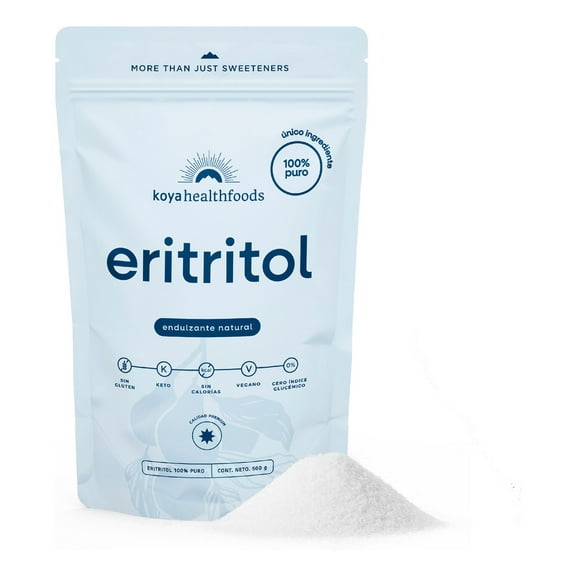 Eritritol 500gr Endulzante Sin Calorias Koya Health Foods