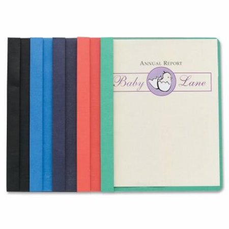 Business Source Report Cover, Clear, 100 Sheet Capacity, 25/Box , Each