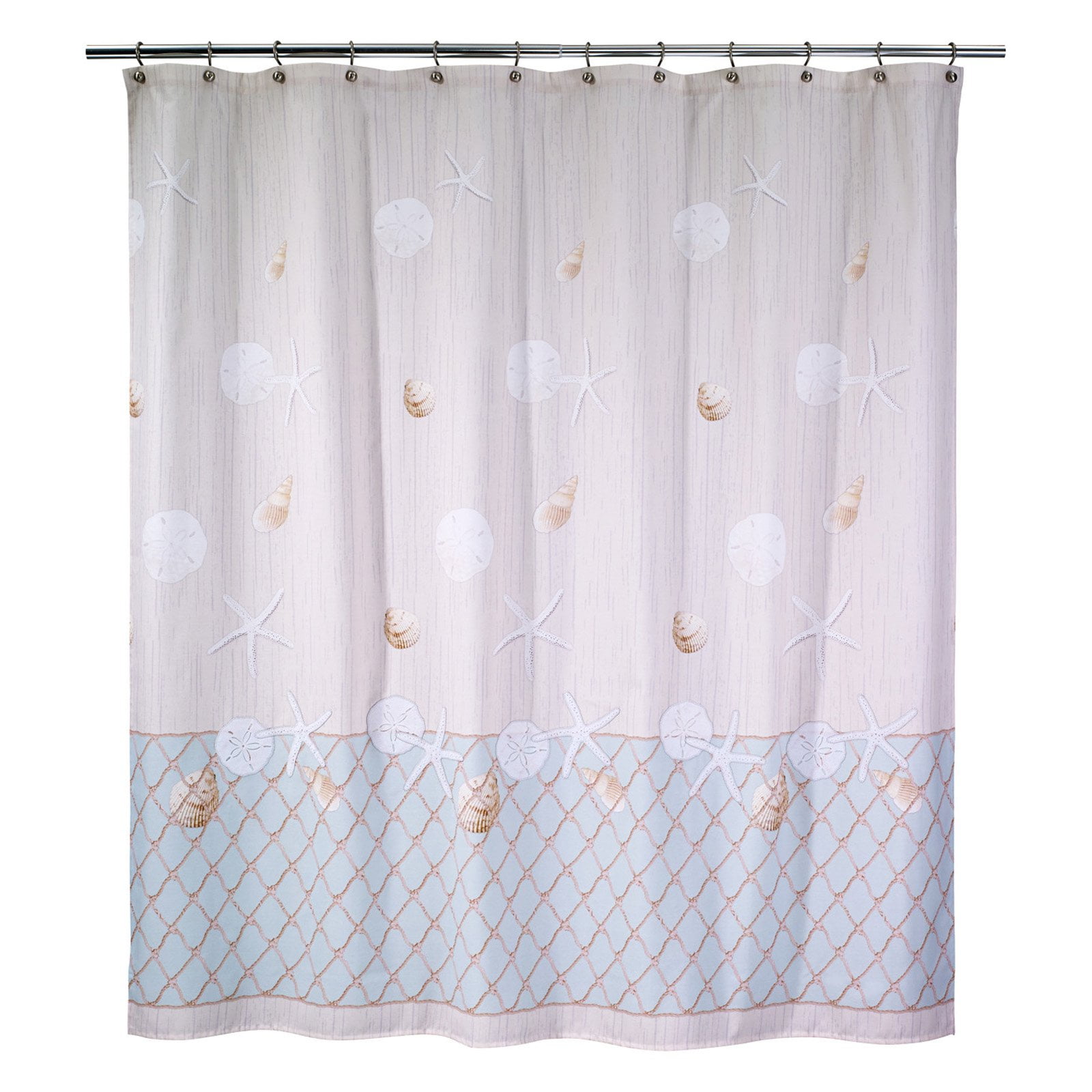 Seaglass Shower Curtain Multicolor