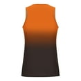 thumbnail image 4 of Aofany Men's Gradient Sports And Leisure Tank Tops Crew Neck Sleeveless Pullover Vest T-shirt Blouse, 4 of 4