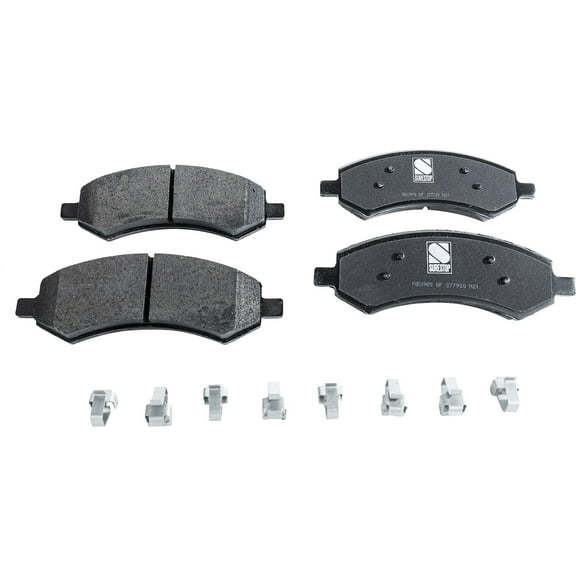 Brake Pad Set Compatible with 2011-2018 Ram 1500 2004-2010 Dodge Dakota 8Cyl 6Cyl 5.7L 3.7L 4.7L 3.0L 3.6L Front