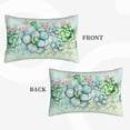 thumbnail image 4 of Bingfone Succulent Standard Size Pillowcase, Long Staple Pure Cotton Envelope Closure Pillow Cover(without pillow core),20"X30", 4 of 9