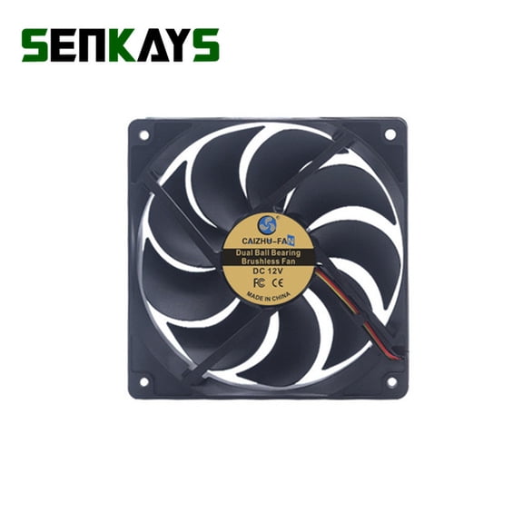 Dual Ball Bearing 120MM 12cm 12025 CPU Fan 120x120x25MM DC 5V 12V 24V Computer Case Cooling Fan 2PIN 3PIN FG
