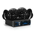 thumbnail image 3 of Boss Audio Systems 50W 4-Channel Single Din Marine Radio with Bluetooth, Black, MCBK634B.64, 3 of 9