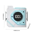 thumbnail image 3 of Ventilador portátil de cintura con batería externa | Gran potencia y refrigeración manos libres para actividades al aire libre | Cabezal y velocidad ajustables | Senderismo, camping, jardinería,, 3 of 3