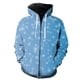 thumbnail image 1 of Sudadera con capucha y cremallera para hombre, con estampado de copos de nieve de invierno, divertida, de manga larga, estilo urbano, de gran tamaño, genial, gran oferta 2024, unisex, para primavera y, 1 of 6