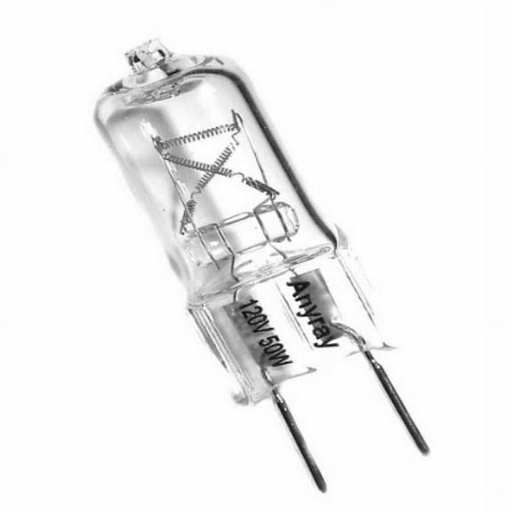 Anyray® A1706Y (10-Pack) G8 Base 120 Volt 50 Watt Halogen , Bi-Pin, JCD Type, Light Bulbs