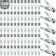 thumbnail image 1 of Set de cortaúñas Mudder, 100 piezas, acero inoxidable, 1 of 7