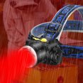 thumbnail image 4 of Red Light Beekeeping Headlamp | LED Head-Mounted Flashlight | Adjustable 90° Angle | Red & White Dual Light Source | Rechargeable Lithium Battery | Waterproof | Focusing Zoom | Lightweight 93g |, 4 of 8