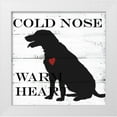 thumbnail image 1 of Seay, Anne 12x12 White Modern Wood Framed Museum Art Print Titled - Cold Nose, 1 of 4