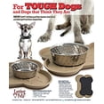 thumbnail image 6 of Loving Pets Diamond Plated Dog Bowl with Non Skid Bottom 5 Quart, 6 of 6
