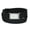 Black, variant on CTM Elastic Belt with Magnetic No Show Flat Buckle (Women's Plus)