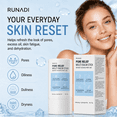 thumbnail image 4 of RUNADI Pore Relief Multi Balm Stick for Instant Cooling Comfort, Portable Face Moisturizer and Skin Blurring Balm for Large Pores, Refreshing Matte Finish Sebum Control Hydration Solid Stick, 30g, 4 of 6