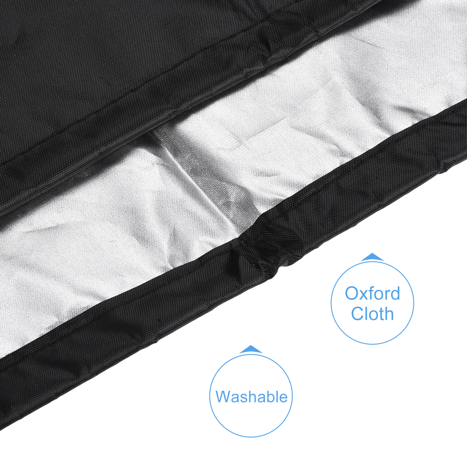 Uxcell Universal Printer Dust Cover – 27.6x17.7x11.8 Inch – Oxford Fabric Antistatic Black