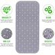 thumbnail image 3 of Alfombrilla de ducha antideslizante, alfombrilla de baño con más de 100 ventosas, alfombrilla de baño para niños y bebés, sin BPA, resistente al moho y lavable a máquina (88 x 40 cm) brillar Electrónica, 3 of 5