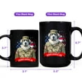 thumbnail image 4 of Happy Father's Day Honoring Veterans Great Pyrenees in Army Uniform Mug Pyr Dog Lover Coffee Tea Cup - 13007, 4 of 4