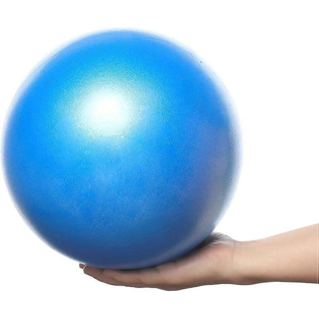 Fitness Ball Small Pilates Ball 25cm Yoga Ball Baby Soft Non-slip Fitness Ball with Pump Ball Fitness Ball Small Suitable for Yoga Home Office Seat Ba