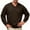 Brown, variant on Zylanna Men's Big & Tall Long Sleeve Sweatshirt, V-Neck Solid Color Fall and Winter Loose Fit Casual Pullover Tops for Daily Wear Navy