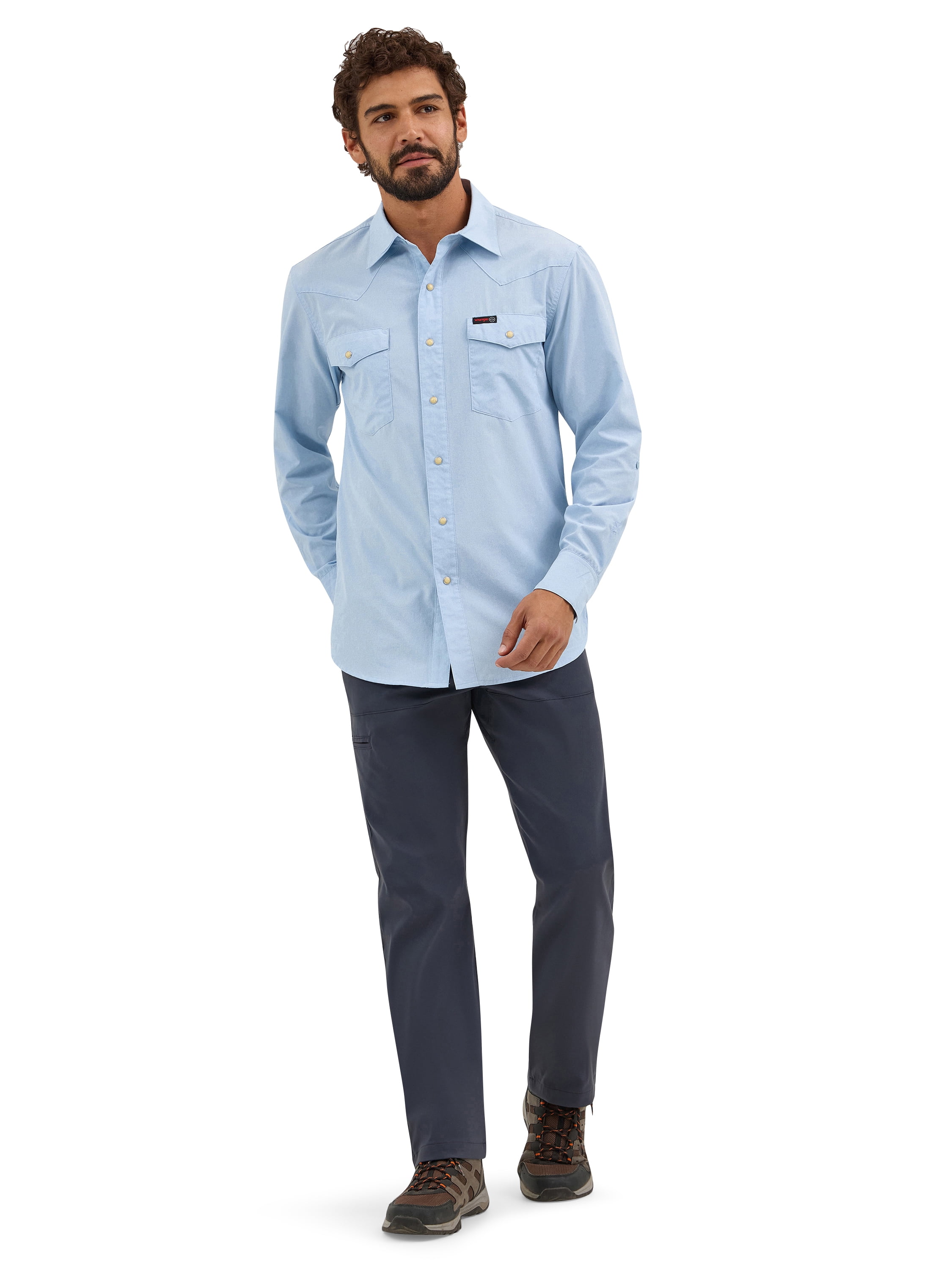 Wrangler® Men's Drover Shirt, Sizes M-3XL